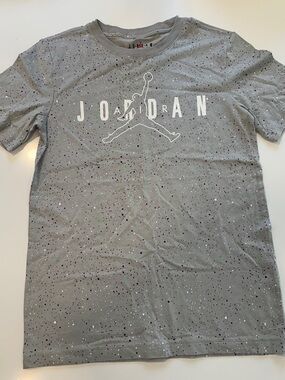 Jordan Grey Speckled Jumpman Tee